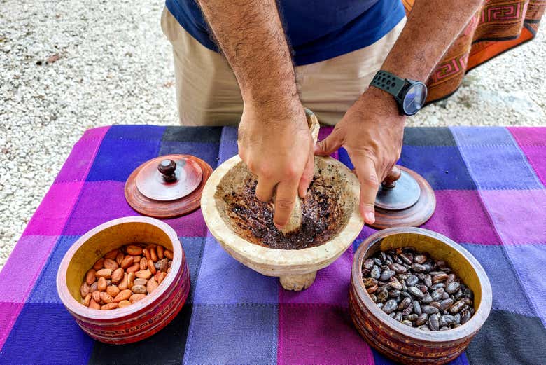 Preparando la ceremonia
