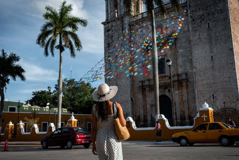 Passeando pelo centro de Valladolid