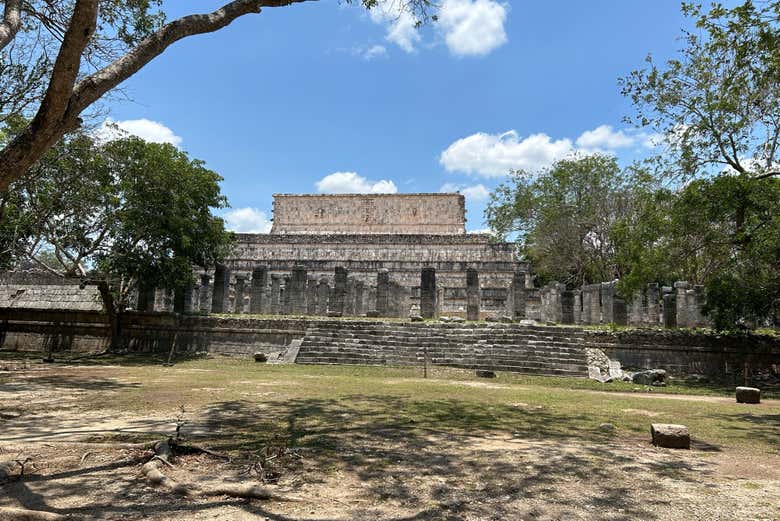 Visitando el yacimiento arqueológico de Chichén Itzá