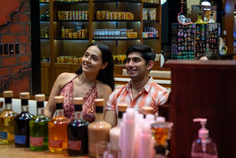 Realizaréis una cata de licores típicos