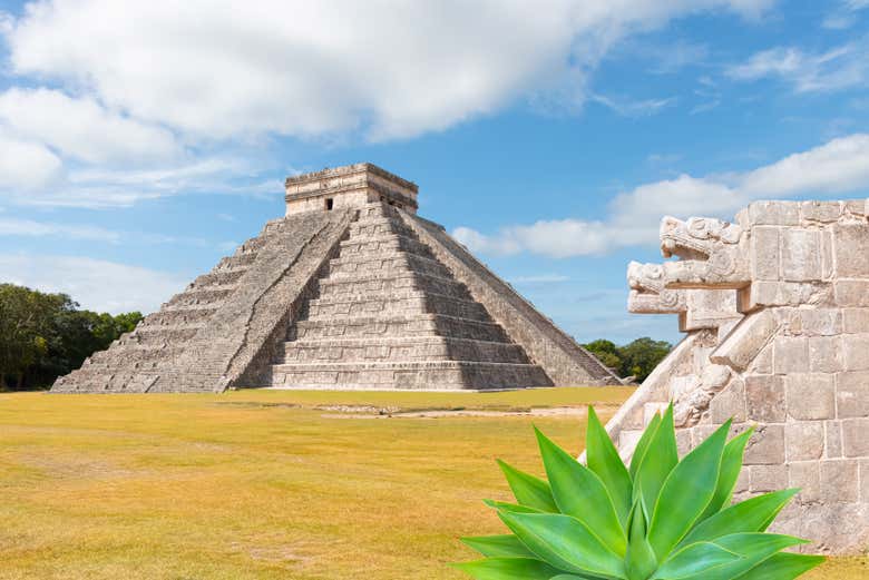 La piramide di Kukulcán, a Chichén Itzá