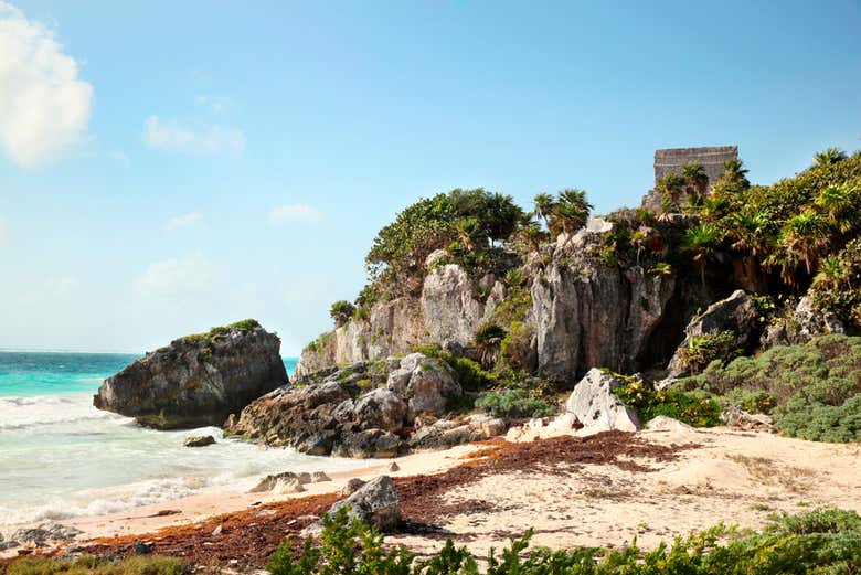 Le rovine di Tulum