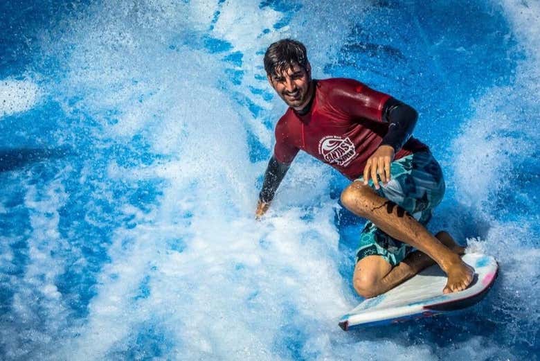 Experiencia de flowriding