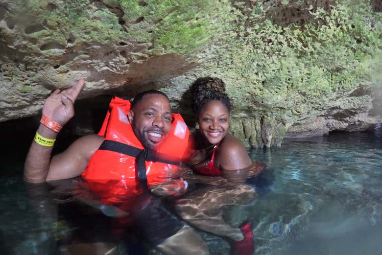 Take a dip in the cenote