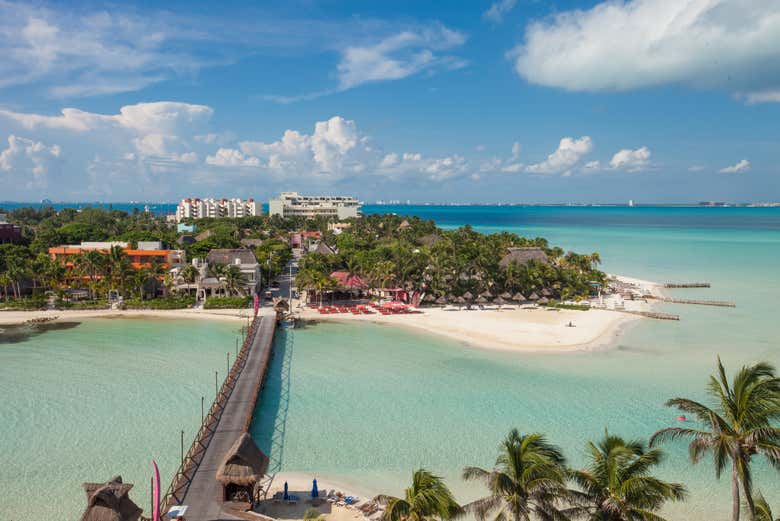 Vistas da Isla Mujeres