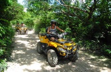 Tour en quad por la selva maya + Circuito de tirolinas