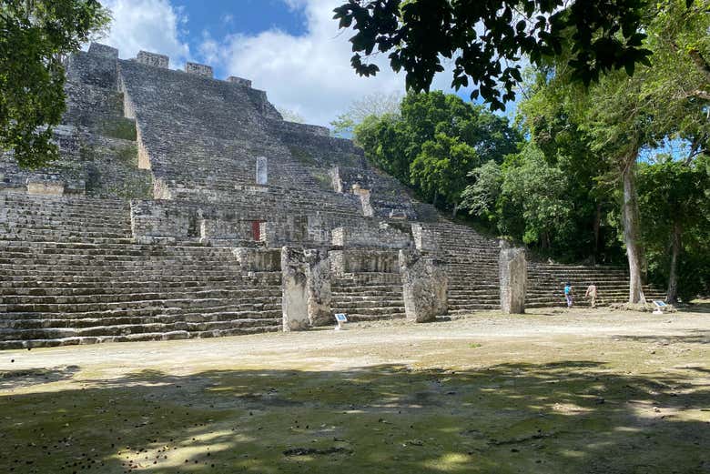 Uma das mais importantes cidades maias antigas do México