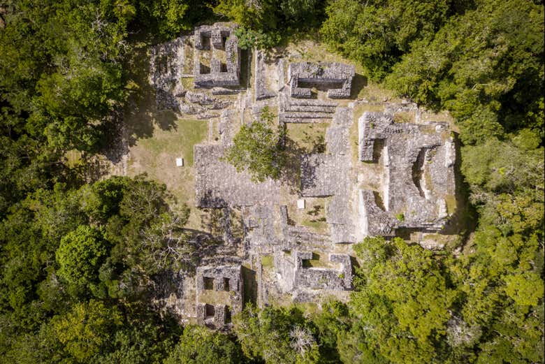Vue aérienne sur Kinichna