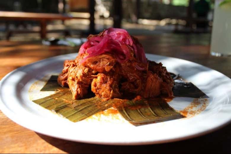 En la modalidad con comida, probaréis los sabores de Yucatán