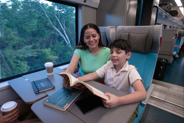Relax a bordo del Tren Maya