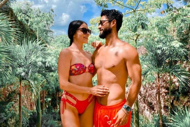 Disfrutando de la experiencia en pareja