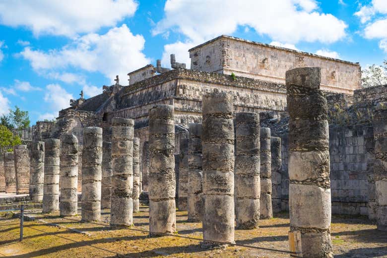 Columnas de Chichén Itzá