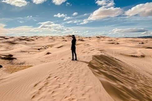 Taking in the scenery