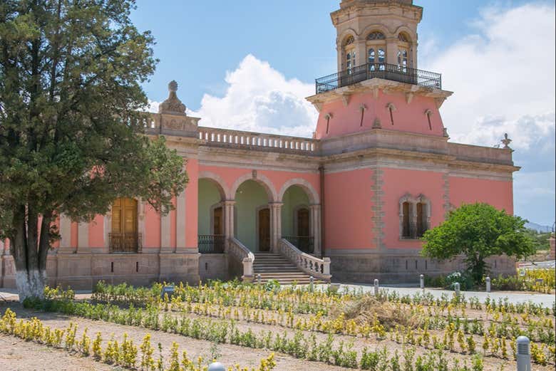 Edificio colonial en la Quinta Carolina