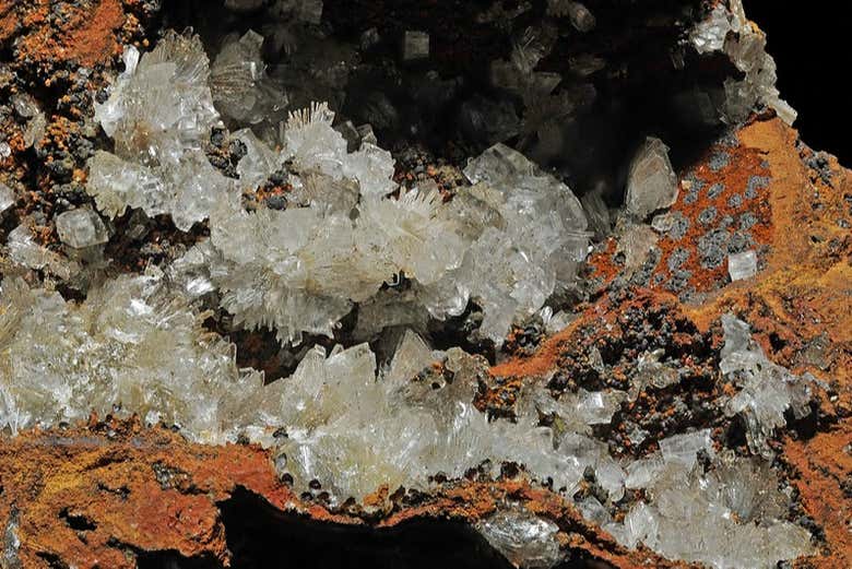 Cristales extraídos de las minas