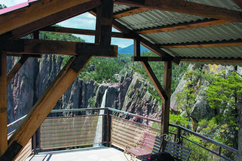 Belvedere della cascata di Basaseachi