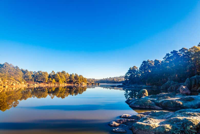 Paisajes del lago Arareco