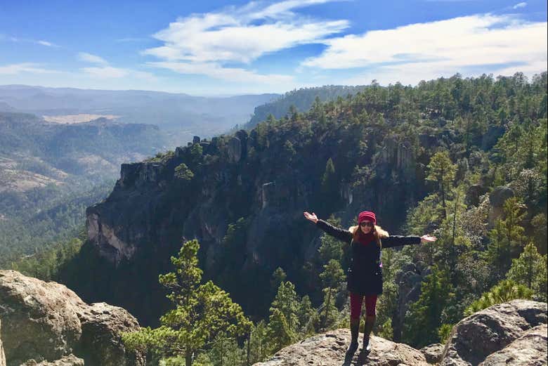 Visitando la Barranca del Cobre