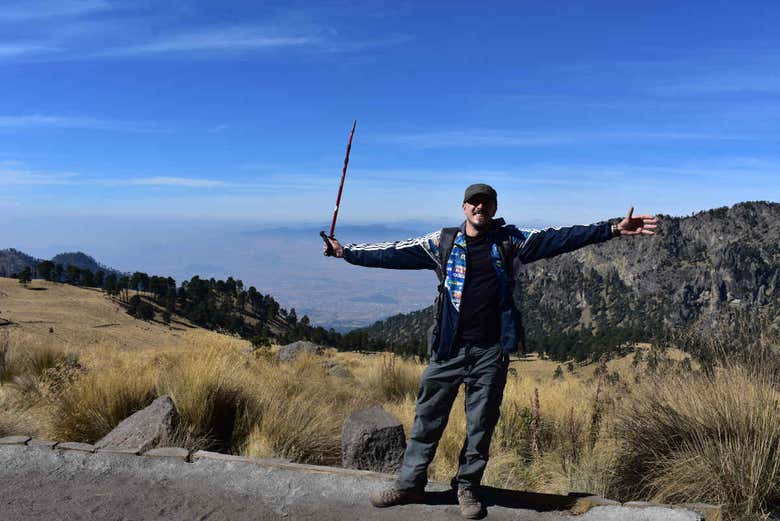 Disfrutando de las vistas