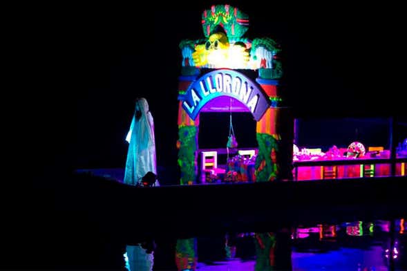 Espectáculo de la leyenda de la Llorona en Xochimilco