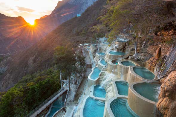 Excursión a las grutas de Tolantongo