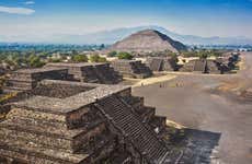 Excursão a Teotihuacán em grupo reduzido