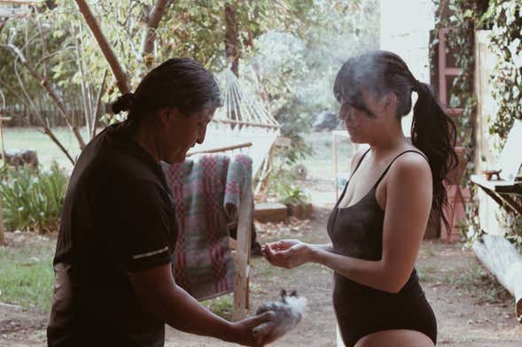 Cerimonia temazcal ad Aldea Tonantzin