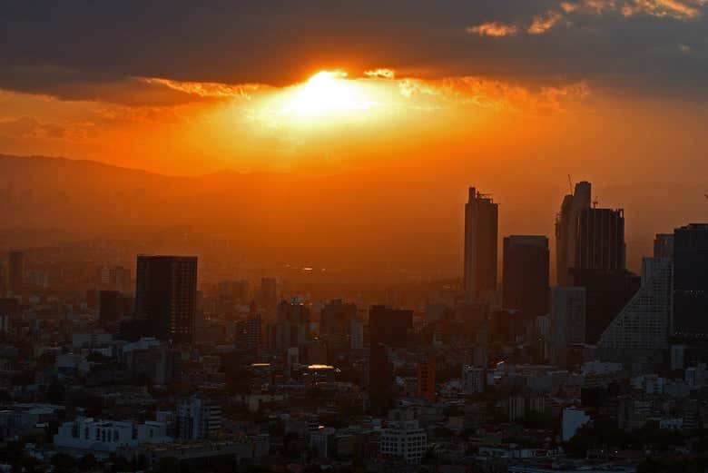 Atardecer desde la Torre Latino