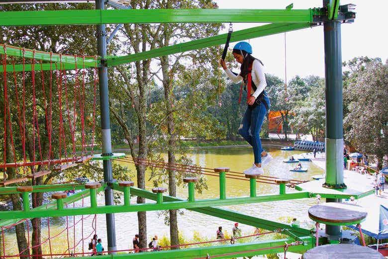 Fazendo os circuitos de aventura