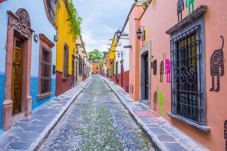 Las calles de San Miguel de Allende