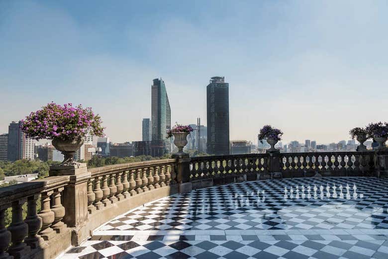 Ciudad de México desde el Castillo de Chapultepec