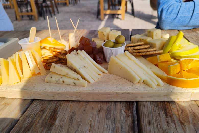 Degustação de queijo