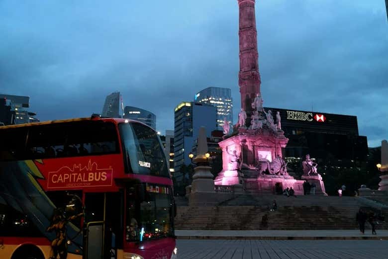 Conhecendo a Cidade do México a bordo do ônibus