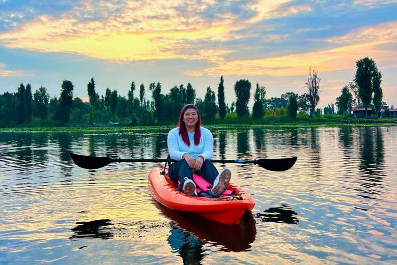 Nei canali di Xochimilco