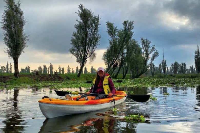 Tour en kayak por Xochimilco desde Ciudad de México