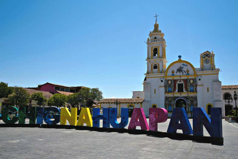 Vue panoramique de Chignahuapan 