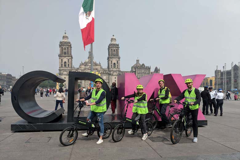 Pedalando pela Cidade do México