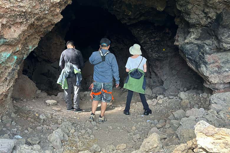 Vous visiterez une grotte