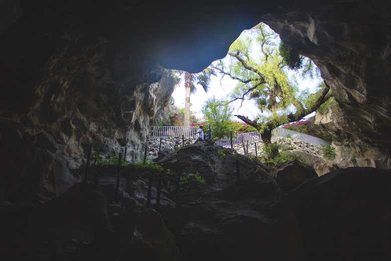 Óculo de la cueva de Xoxafi