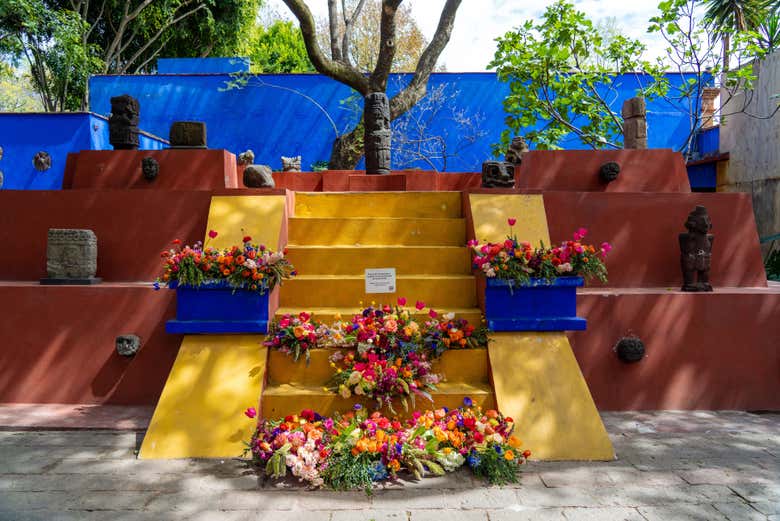 Pirámide de la Casa de Frida Kahlo
