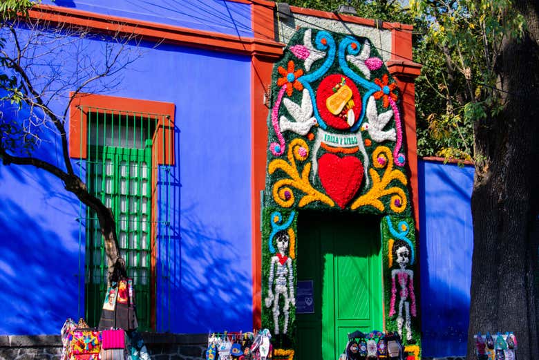 Fachada principal Museo de Frida Kahlo