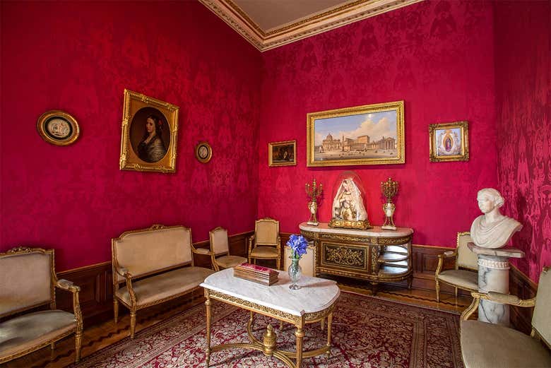 Check out valuable artifacts inside