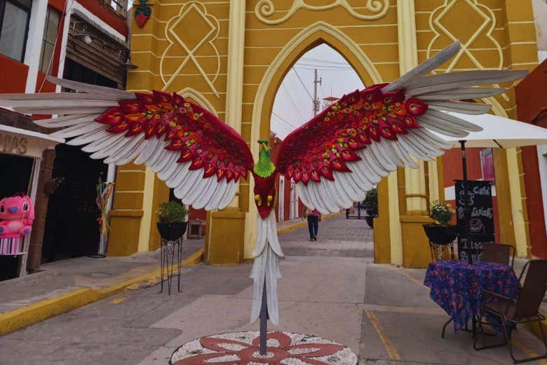 Une statue de Chipilo