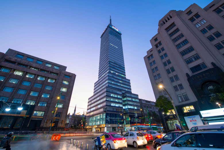 Anocheciendo en Ciudad de México