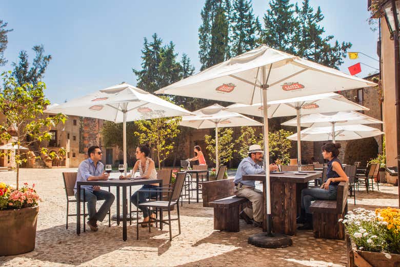 Un restaurante en Val'Quirico