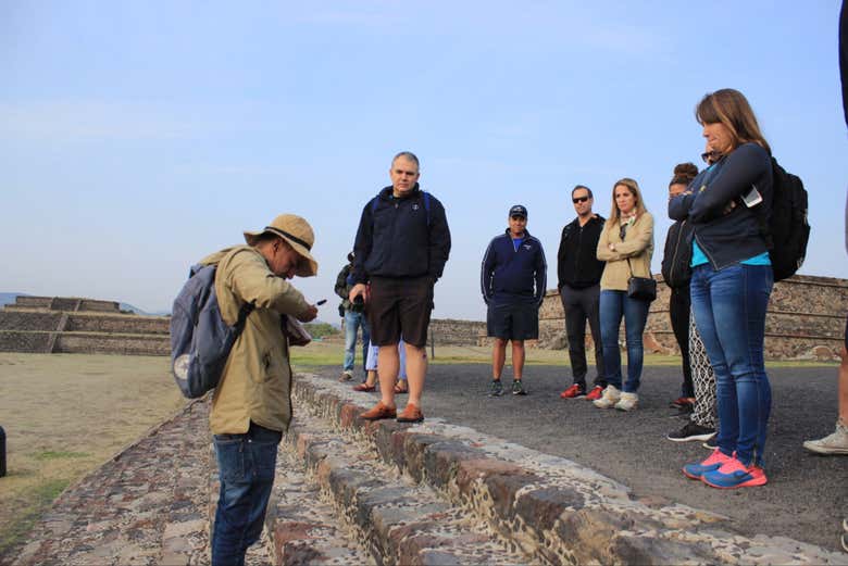 Teotihuacán al amanecer