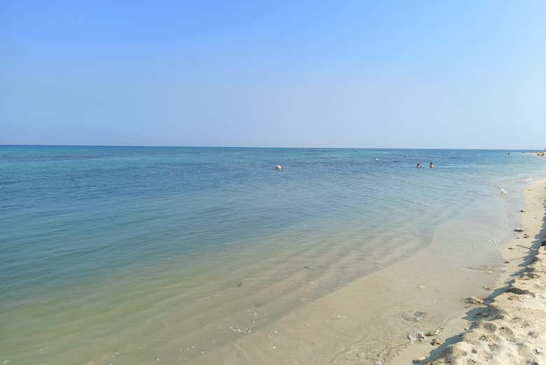 Vous serez entouré d'eaux cristallines et de sable blanc