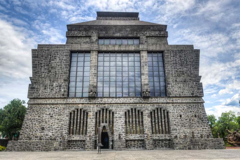 Exterior del Museo Diego Rivera Anahuacalli