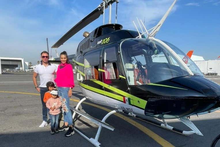 Taking flight over Mexico City as a family