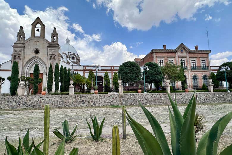 Architecture historique de l'Hacienda Chimalpa